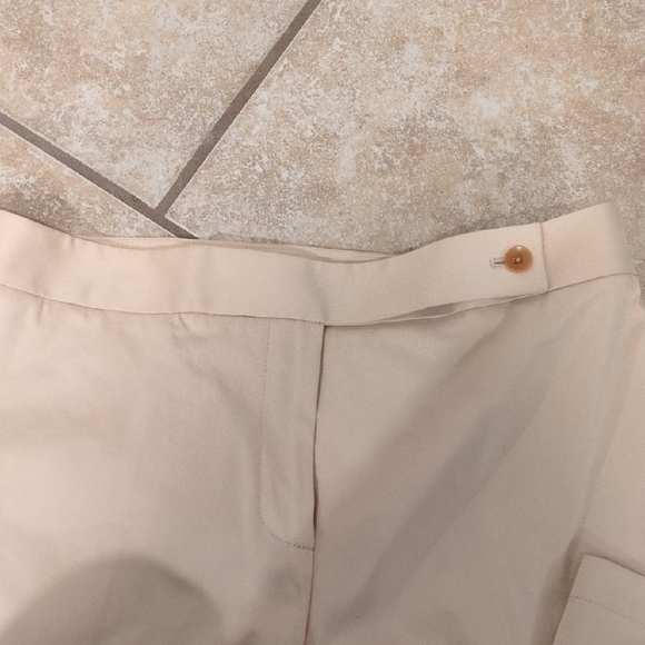 Tommy Bahama Cream Wide Leg Pants - Picture 3 of 5